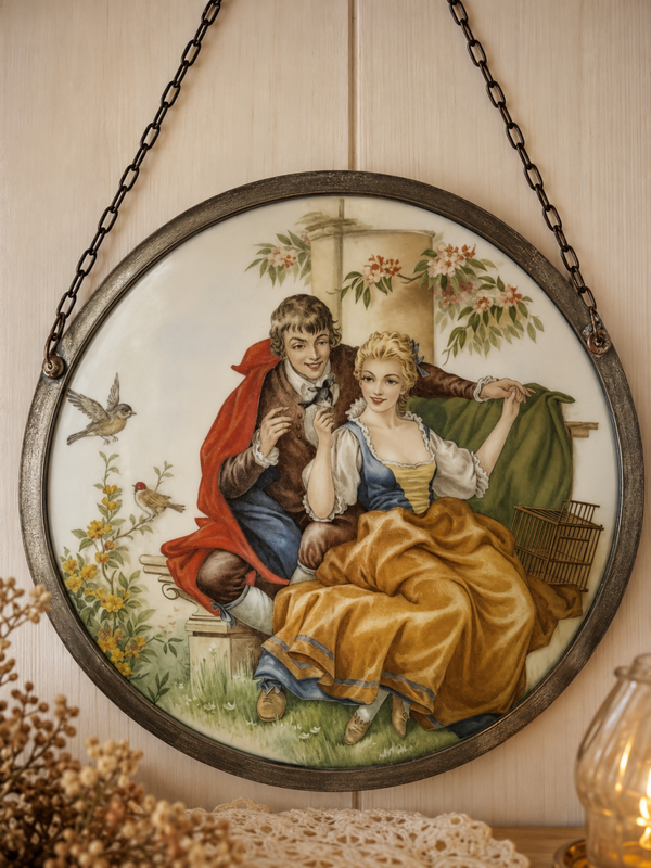 Vintage raamhanger romantisch