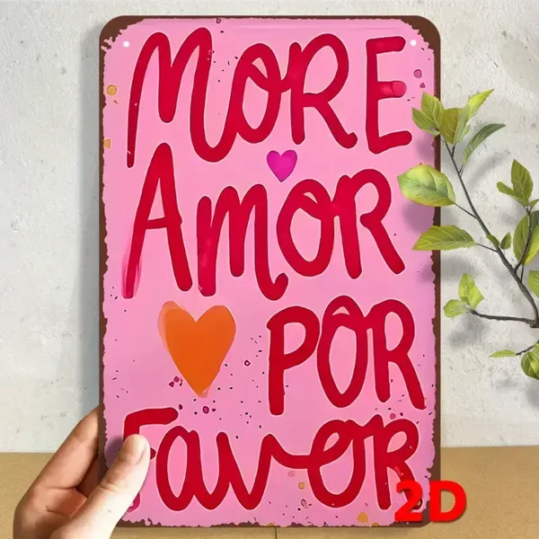 More Amor muurbordje
