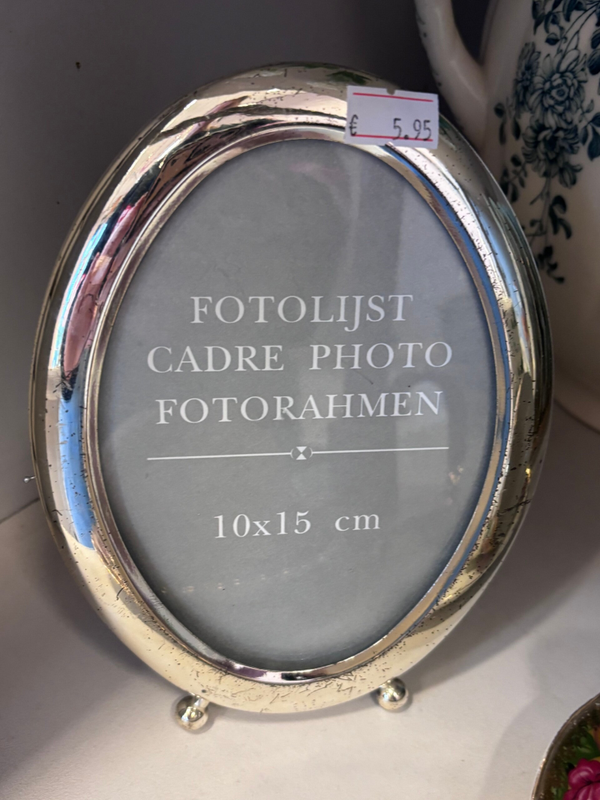 Vintage zilver fotolijst
