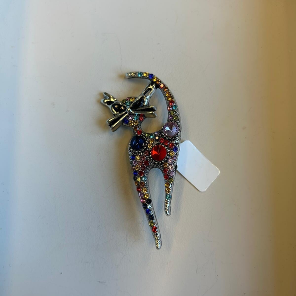 Vintage broche kat