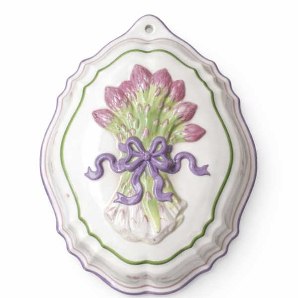 Vintage puddingvorm-Franklin mint asperges