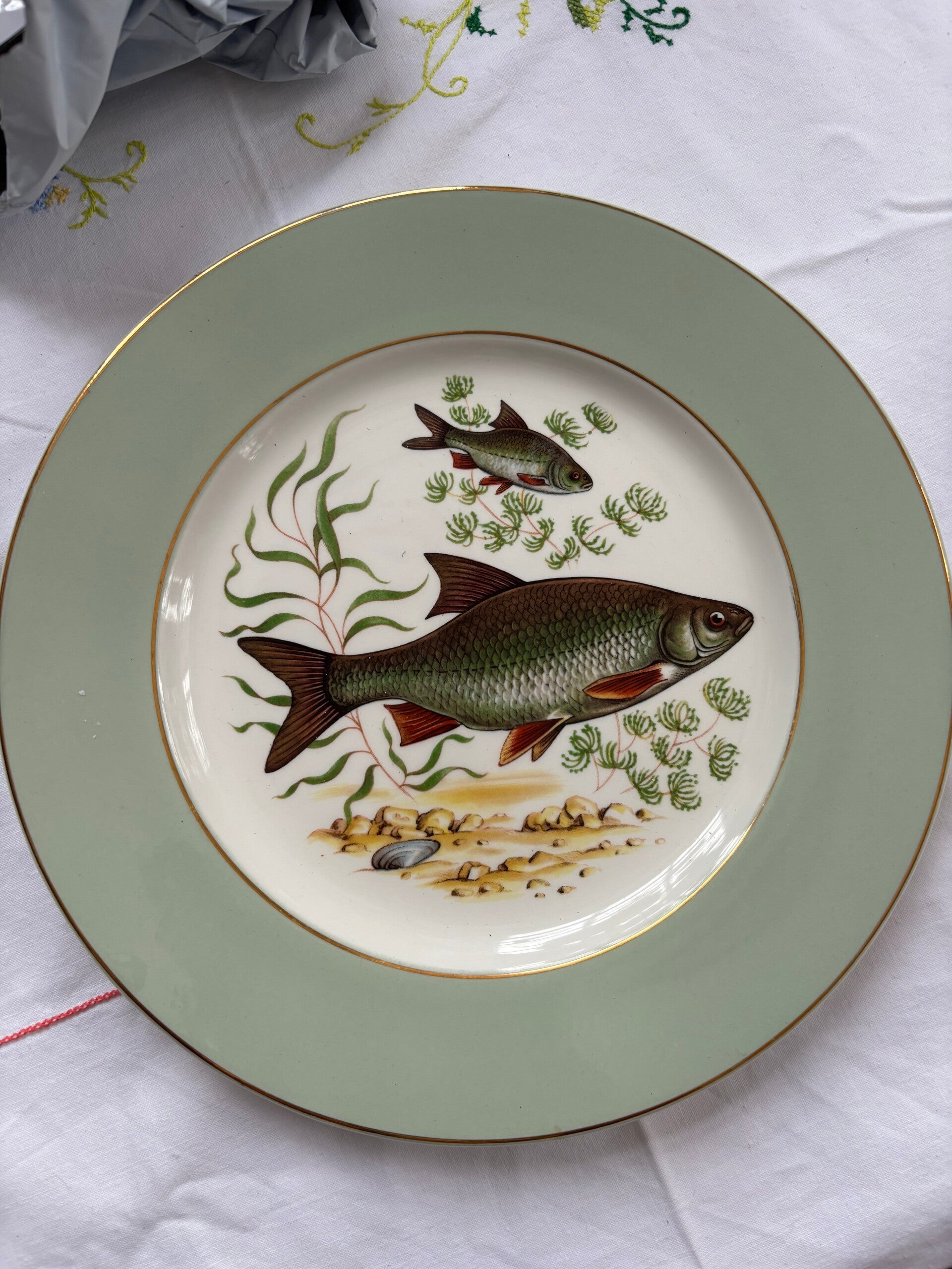 Vintage grote dinerborden