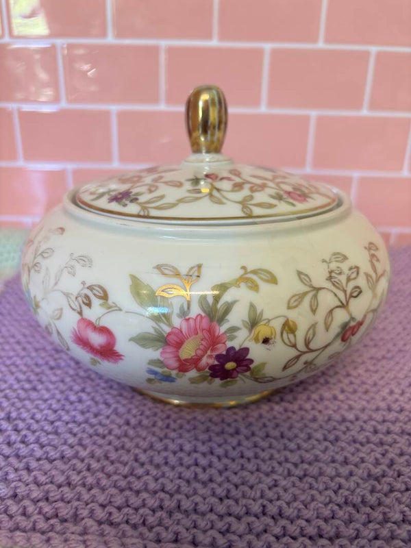 Vintage Grote sieraden pot