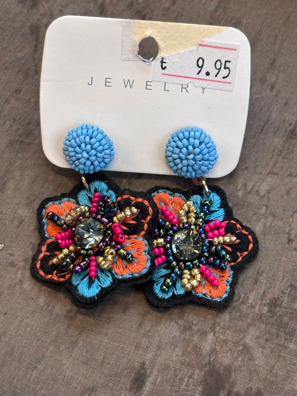 Boho oorbellen