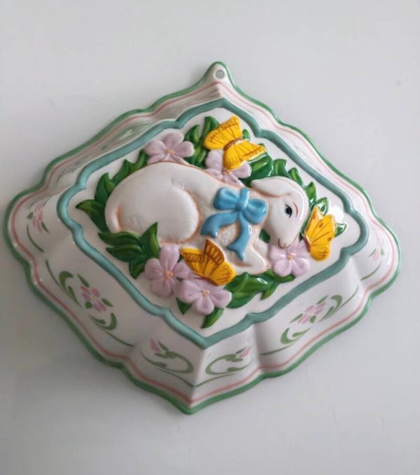 Vintage pudding schaal Franklin Mint Lam