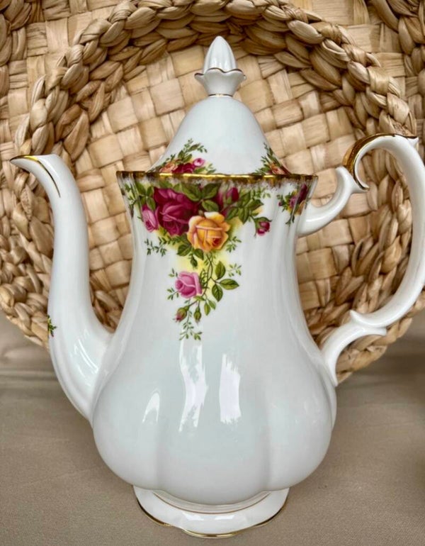 Royal Albert koffiepot -old county