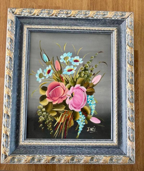 Vintage olieverf schilderij