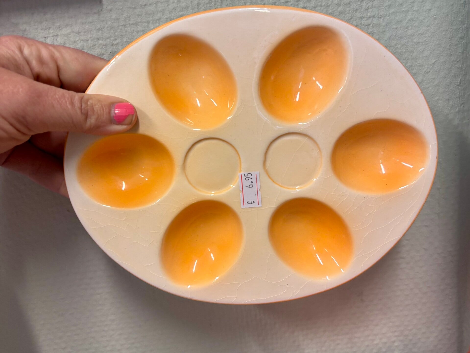 Vintage eierschaal