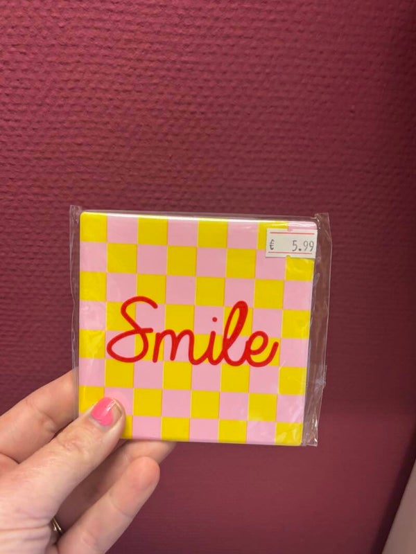 Tegeltje smile