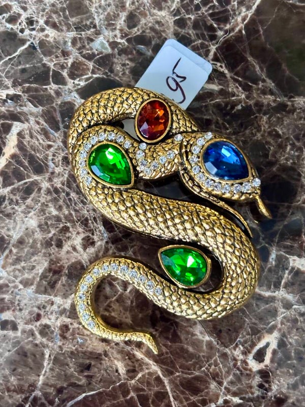 Vintage Broche slang