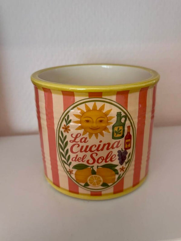 La cucina del Sole bloempotje