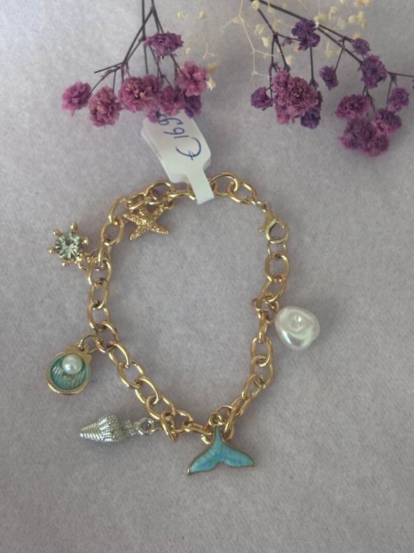 Nieuw bedel armband sea