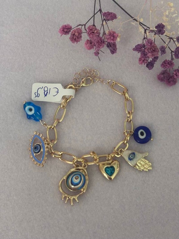 Nieuw bedelarmband met hangers