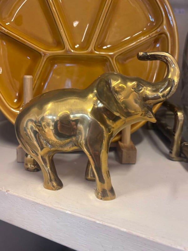 Vintage messing olifant