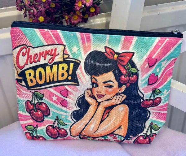 Retro make-up tasje
