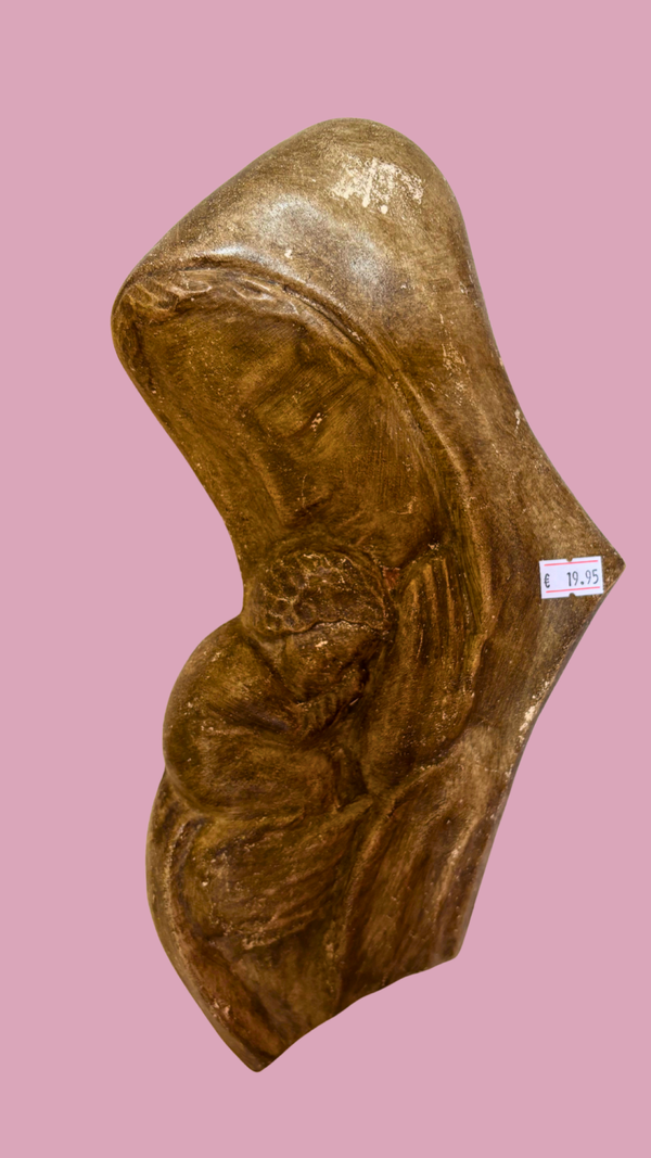 Wandbeeld Maria met kind