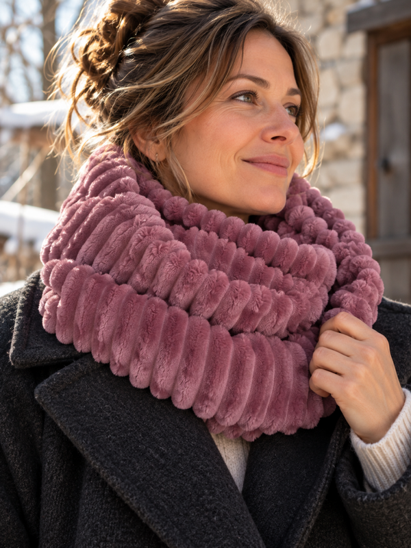 Snood mauve