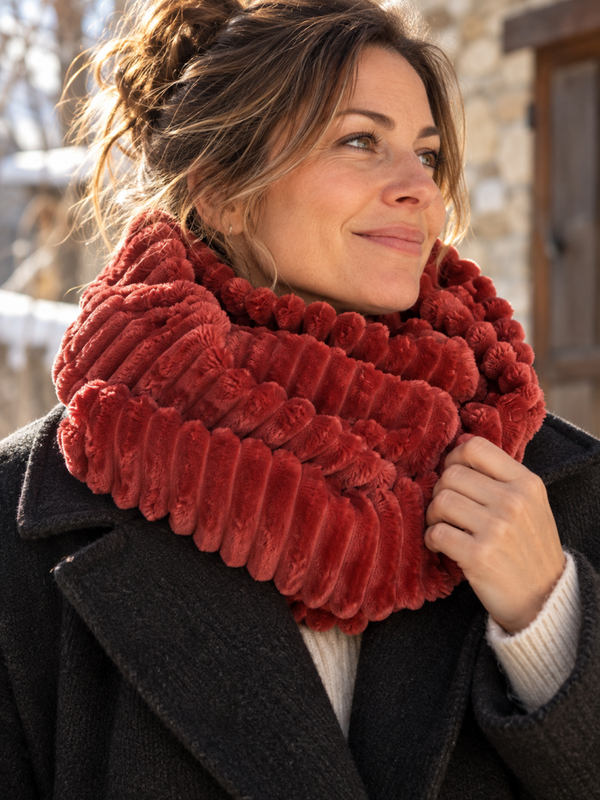 Snood acajou