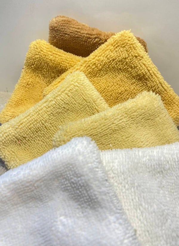 Pack de 7 petits Tout-Doux camaïeu jaune