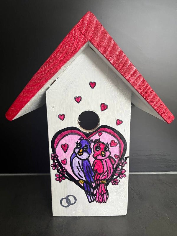 Vogelhuisje voor huwelijk