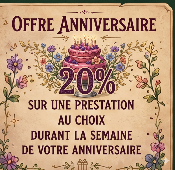 Offre anniversaire