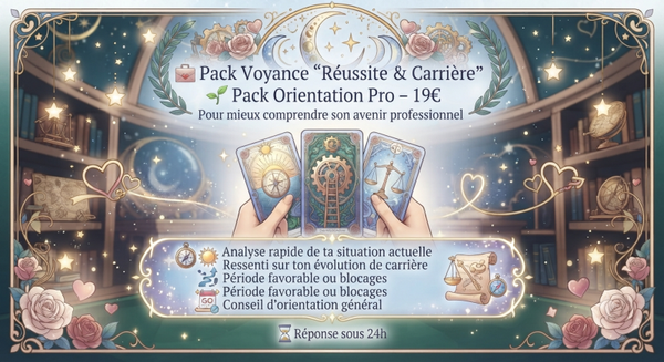 pack voyance réussite et carrière