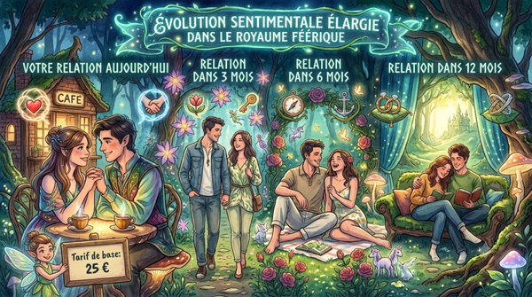 Évolution détaillée sentimentale