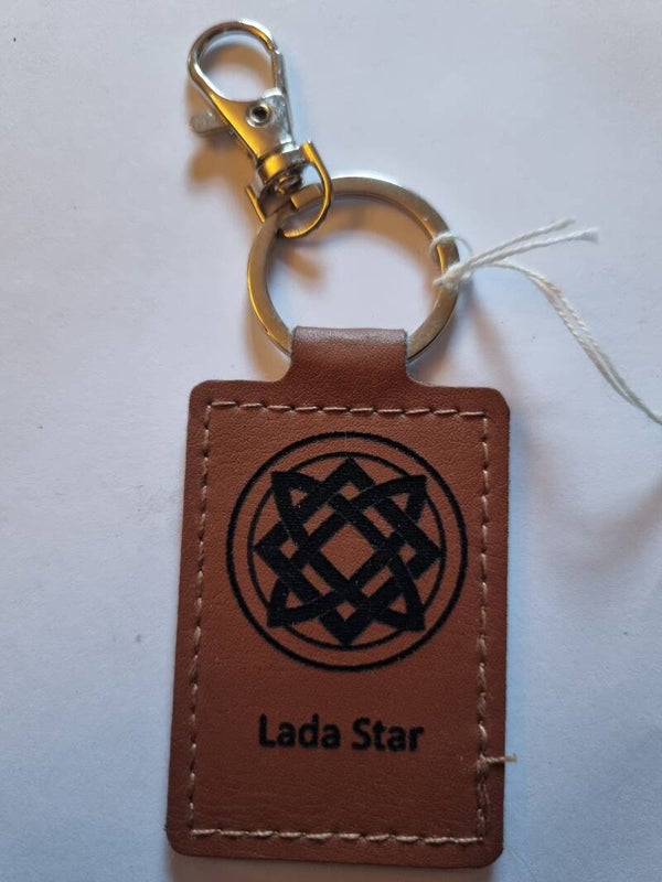 Laser keyring