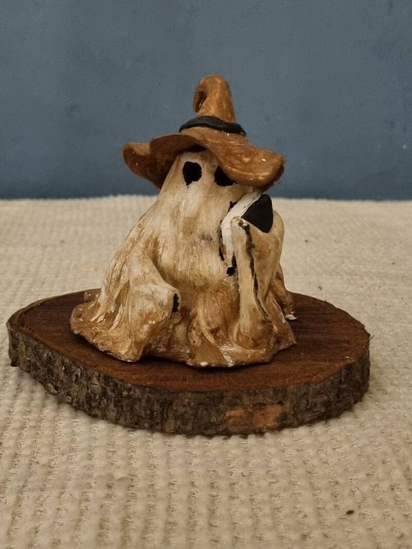 Ghost incense burner