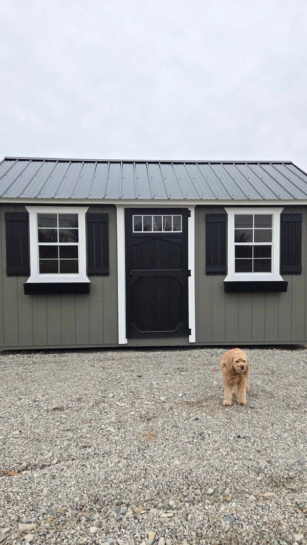 Deluxe Garden Shed 10x16