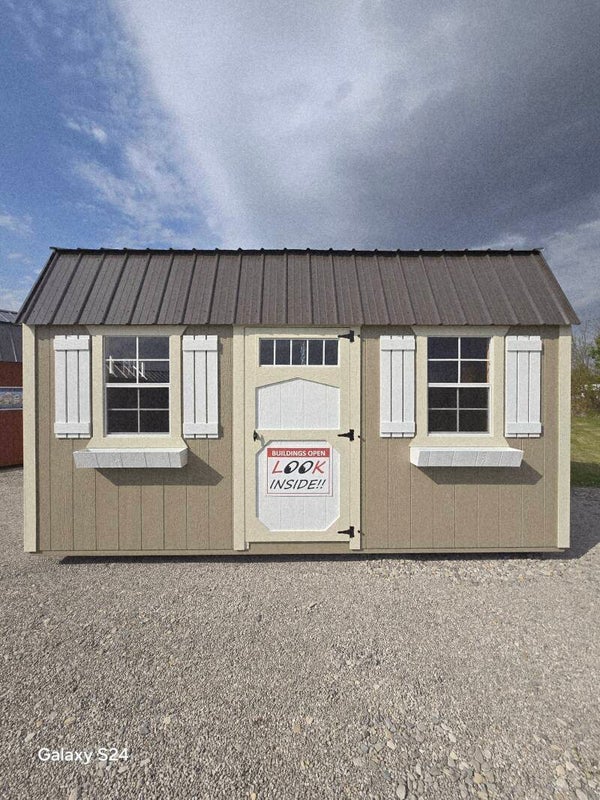 10x16 Delux Garden Shed