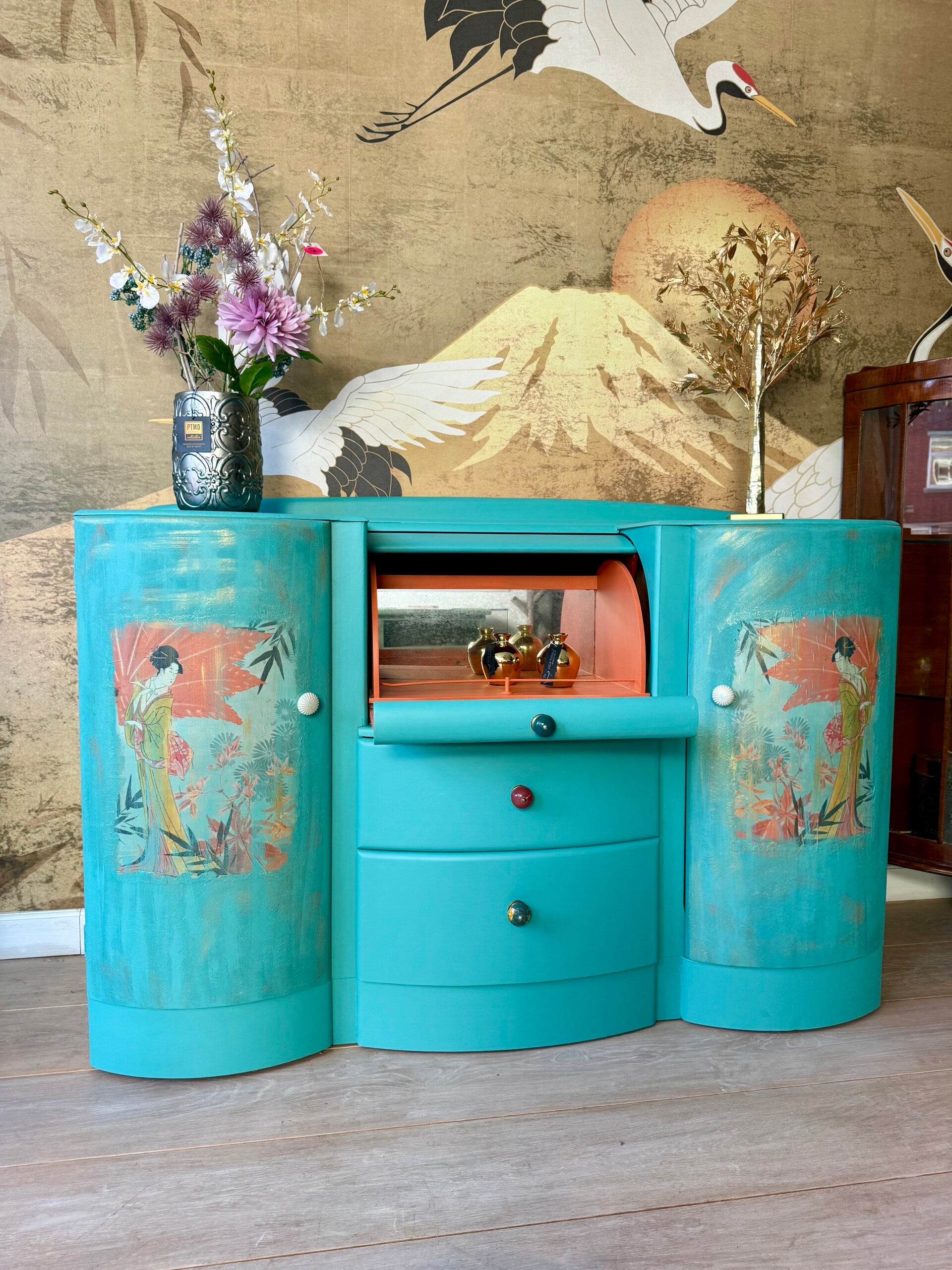 Japanse vintage kast