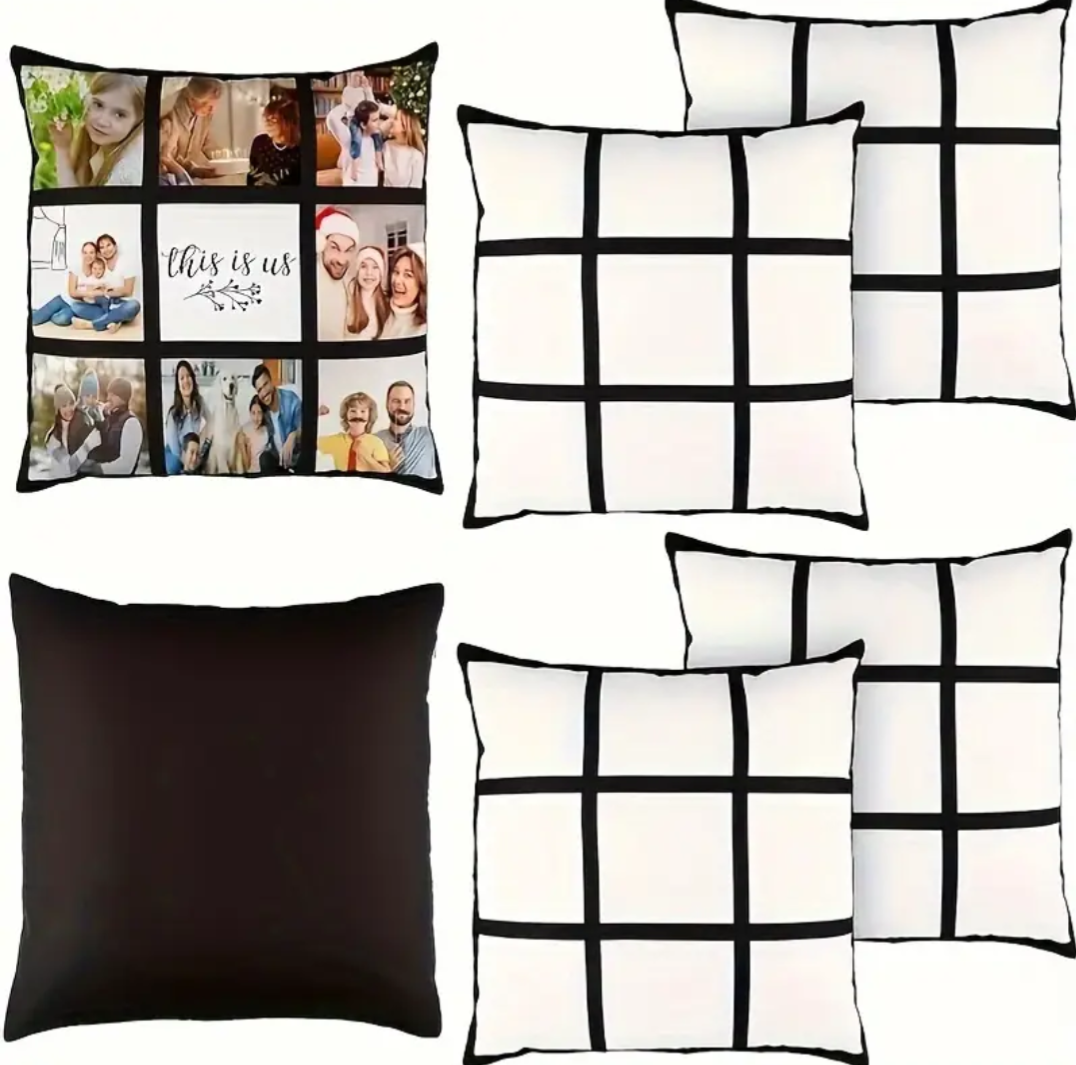 9 Photo Cushion Cover