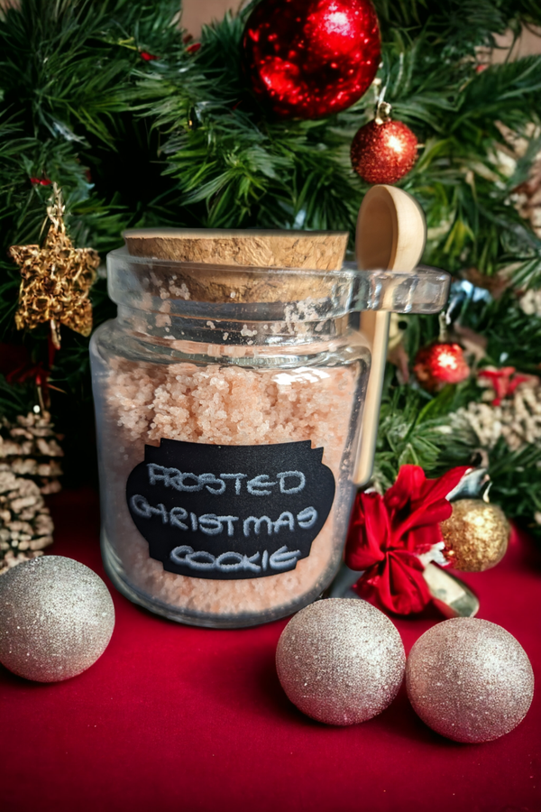 100G FROSTED CHRISTMAS COOKIE SNOW WAX IN A JAR