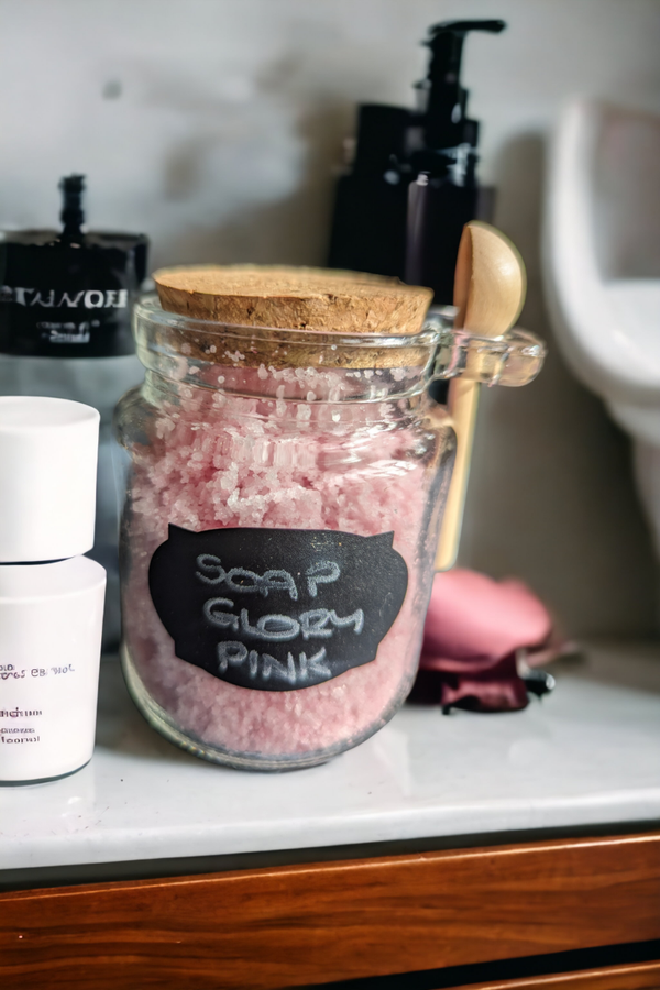 100G SOAP GLORY PINK SNOW WAX IN A JAR