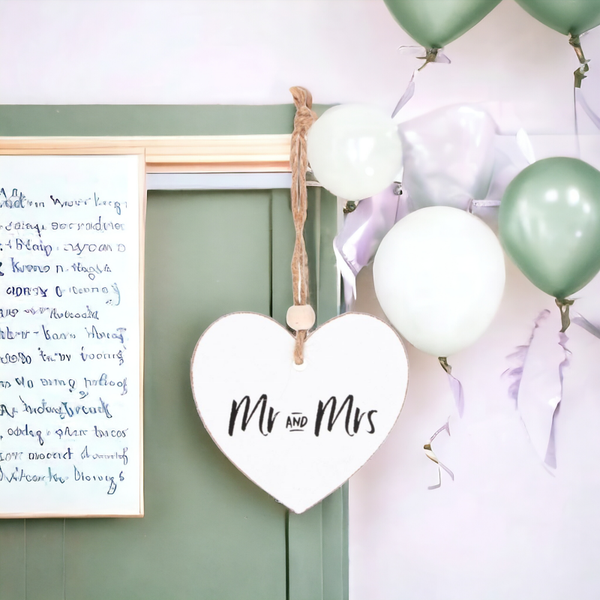 Mr & Mrs Hanging Heart