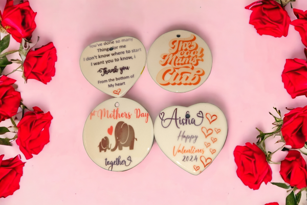 Personalised Ceramic Hanging Ornaments