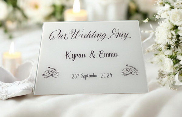 Simple Wedding Chopping Board