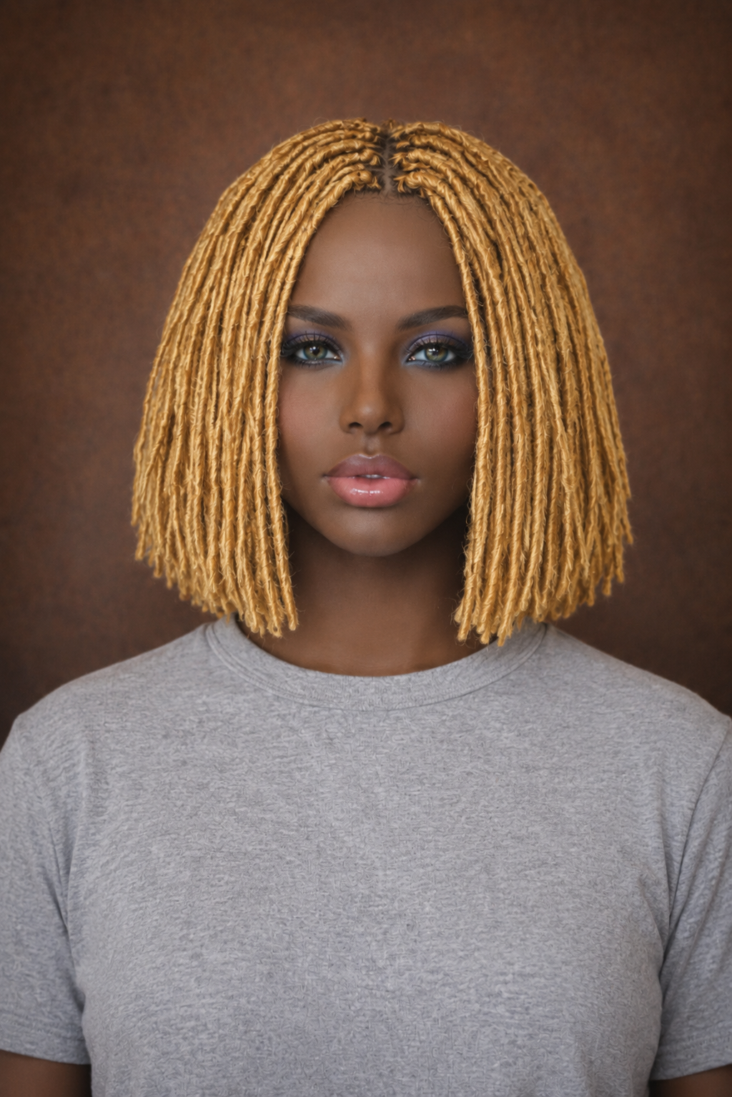 Crochet Microloc Bob| Mesh Cap| Full Lace