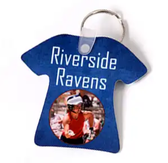 Aluminum Key Tag - 2.5" x 2.77" - Tee Shirt