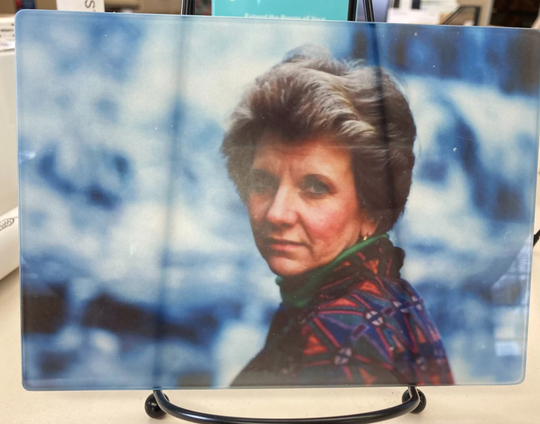 Image on Beveled Glass