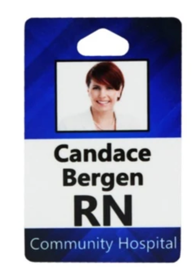 Name Tags- lanyards- vertical