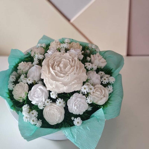 Blumengesteck groß 20cm Durchmesser