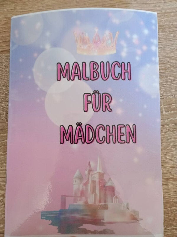 Ausmalbuch für Mädchen A5
