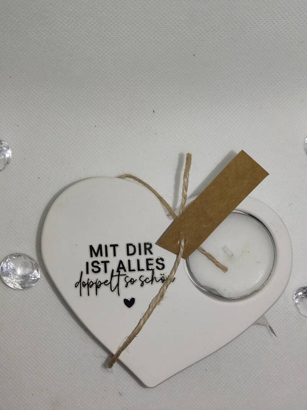 Teelichthalter aus Keraflott