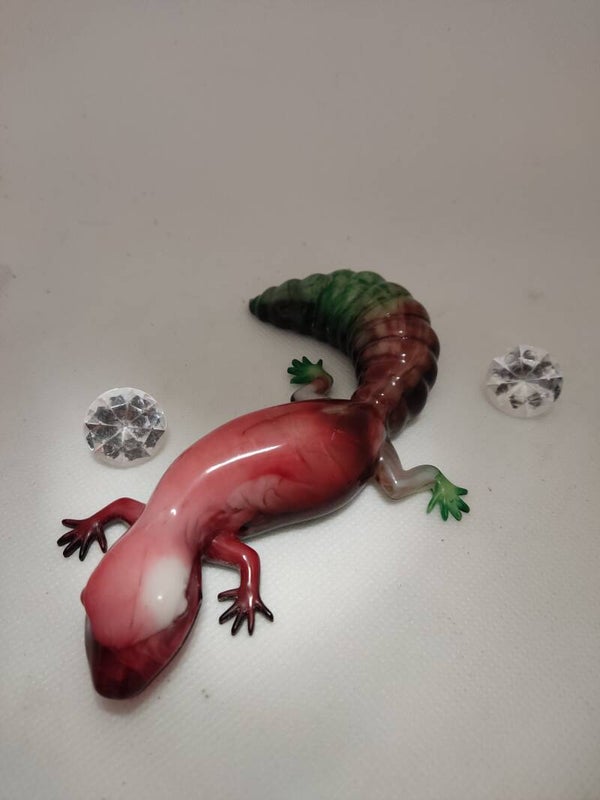 Eidechse aus Epoxidharz