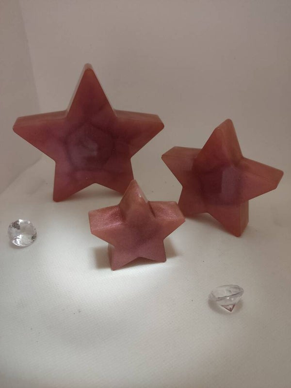 Sterne aus Epoxidharz Set