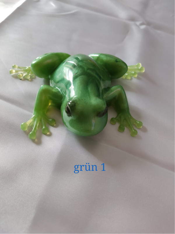 Dekoration Frosch aus Epoxidharz