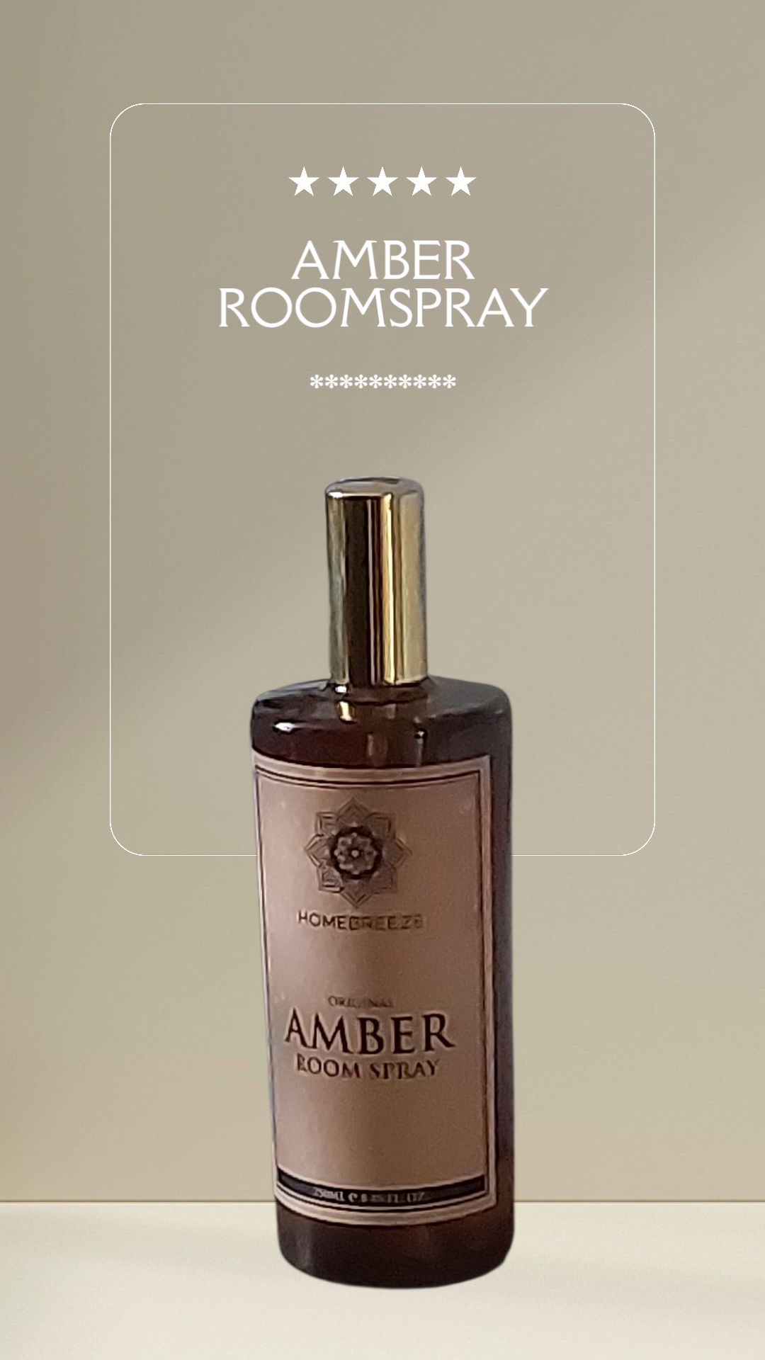 Roomspray Amber