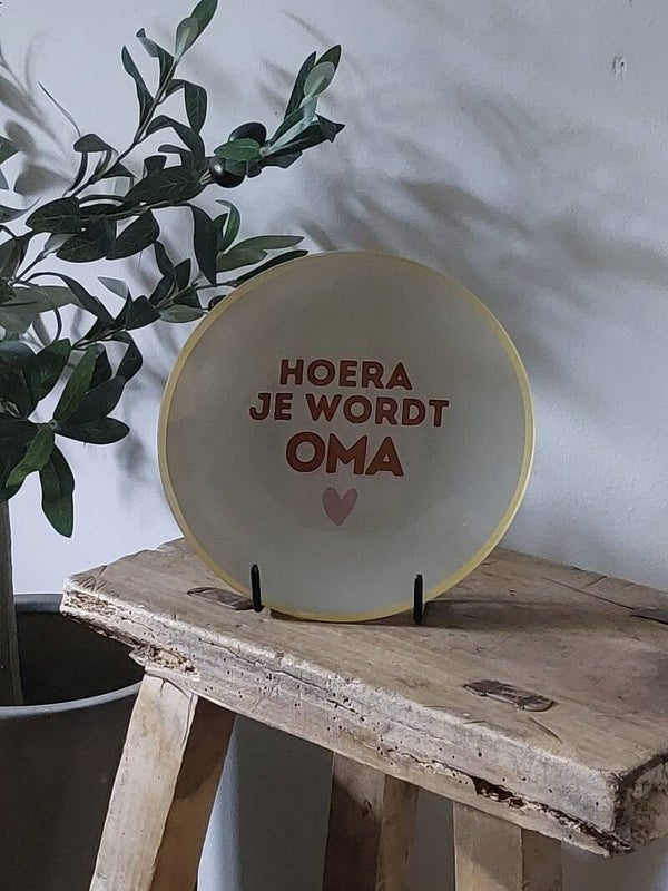 Complete set 'Hoera je wordt Oma'